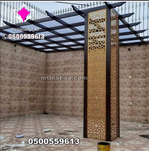 حداد مظلات سواتر ساندويش بانل 0500559613- الرياض 6