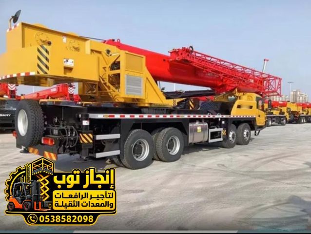 كرين موبايل وونشات للإيجار | 25 طن – 50 طن – 100 طن – 160 طن – 25 6