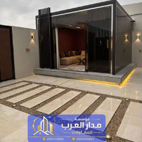 ملاحق خارجية مودرن بالرياض | تصميم وتنفيذ الملاحق الزجاجية 055103 2