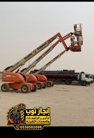 مان لفت للايجار | بوم لفت للايجار | رافعة ذراعية ومفصلية للايجار  5
