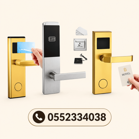 نظام أقفال الفنادق الإلكترونية  Hotel Door Locks في السعودية