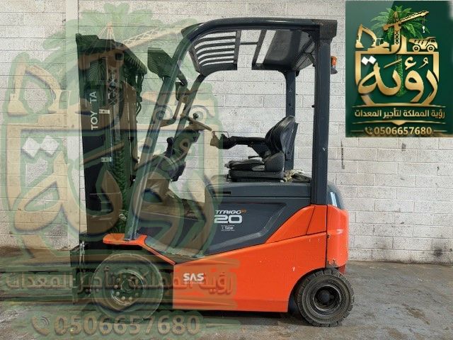 فوركلفت 2طن للإيجار في جدة والرياض | رافعة شوكية | Forklift 5