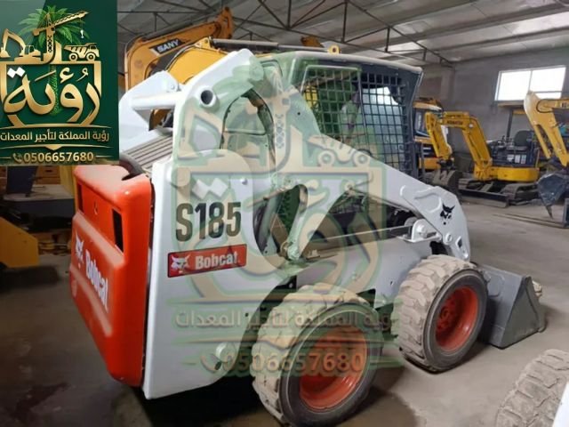  بوبكات S185 للإيجار في الريث وضمد | سكيد ستير | Bobcat / Skid 6