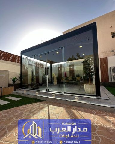 بناء ملحق خارجي بالحوش في الرياض | مقاول ملاحق 0551033861