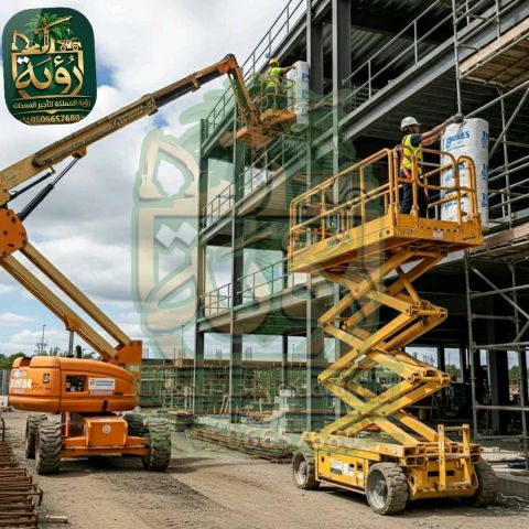مان لفت 16م للإيجار في رنية والمويه | بوم لفت | Man Lift / Bo 4