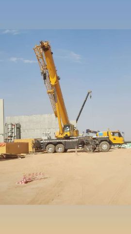 استئجار كرين حمولات من 7 إلى 150 طن في القطيف