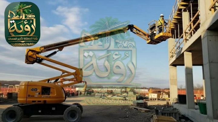  مان لفت 20م للإيجار في رنية والمويه | رافعة تلسكوبية للأشخاص  4