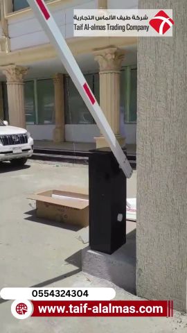 بوابه مواقف ذراع بوابة دخول وخروج السيارات 4