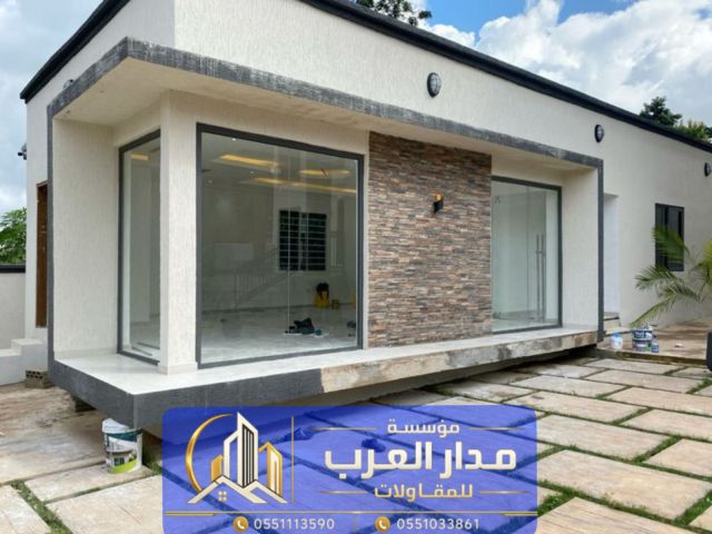 مقاول ملاحق خارجية في الحوش بالرياض | تصميم وبناء ملاحق ومجالس