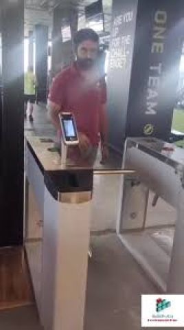بوابة Tripod Turnstile بهيكل مقاوم للصدأ 6