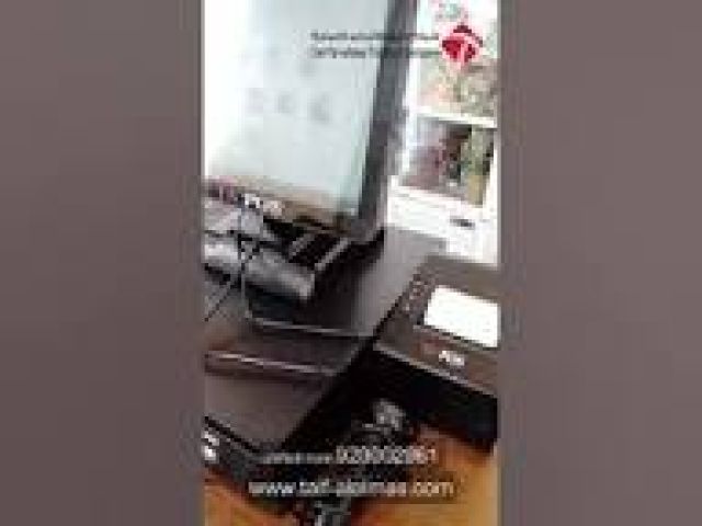 طقم كاشير كامل بالشاشة والطابعة والباركود والدرج النقدي 3