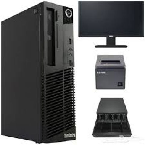  جهاز كاشير HP مع شاشة وطابعة فواتير ودرج نقدي 4