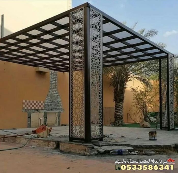 عروض لأول مره تركيب مظلات جلسات حدائق برجولات بخصم 20% في الرياض