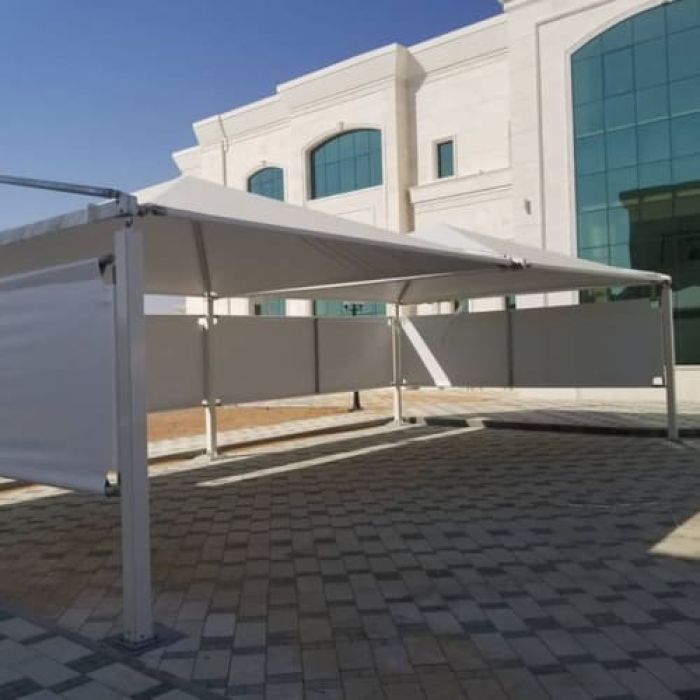 تركيب افضل انواع مظلات السيارات في الرياض 4