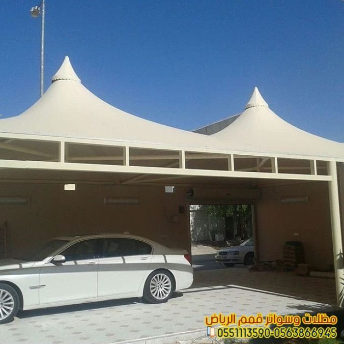 افضل العروض علي تركيب مظلات السيارات في الرياض 3