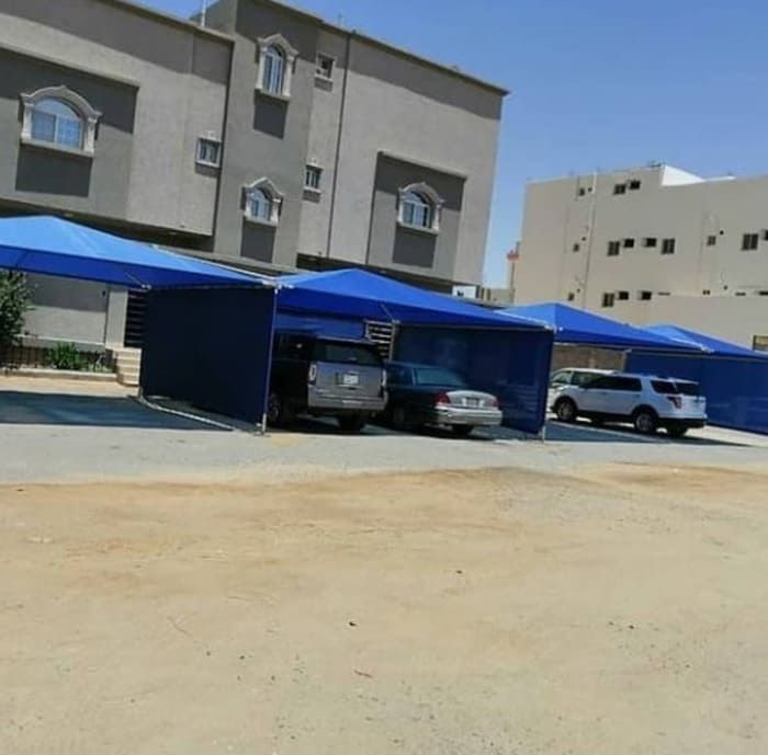 تركيب افضل انواع مظلات السيارات في الرياض 2