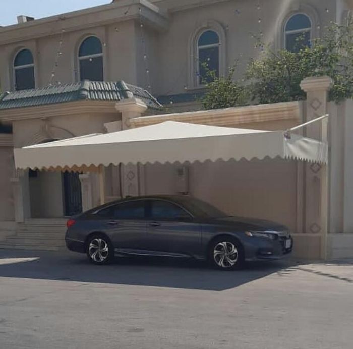 عرض لمده شهر خصوم 25%  مظلات سيارات_ مظلات سيارات حديد بالرياض 3