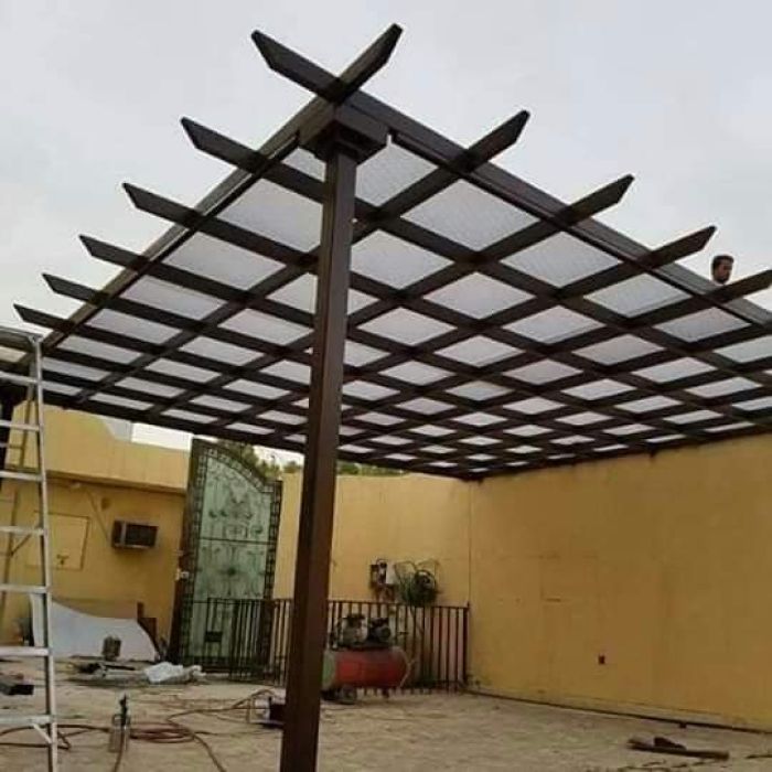 تركيب مظلات حدائق برجولات جلسات خارجية في مكة 0558483300 4